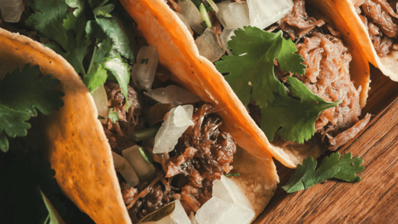 Shredded Beef Tacos in a Crock Pot with Chuck Roast